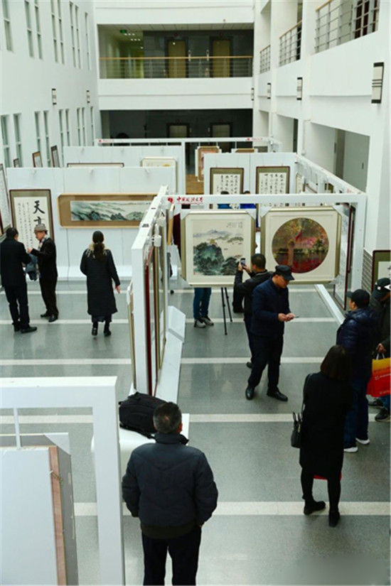 张守涛、李玺文书画展在京隆重举行